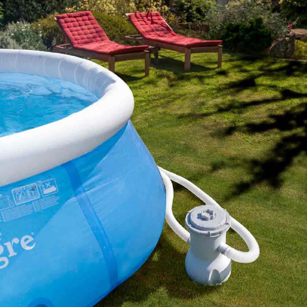 Gre CFS20 - Filtro de Cartucho para Piscinas pequeñas. Filtra 2.000 l/h con Potencia 35W.