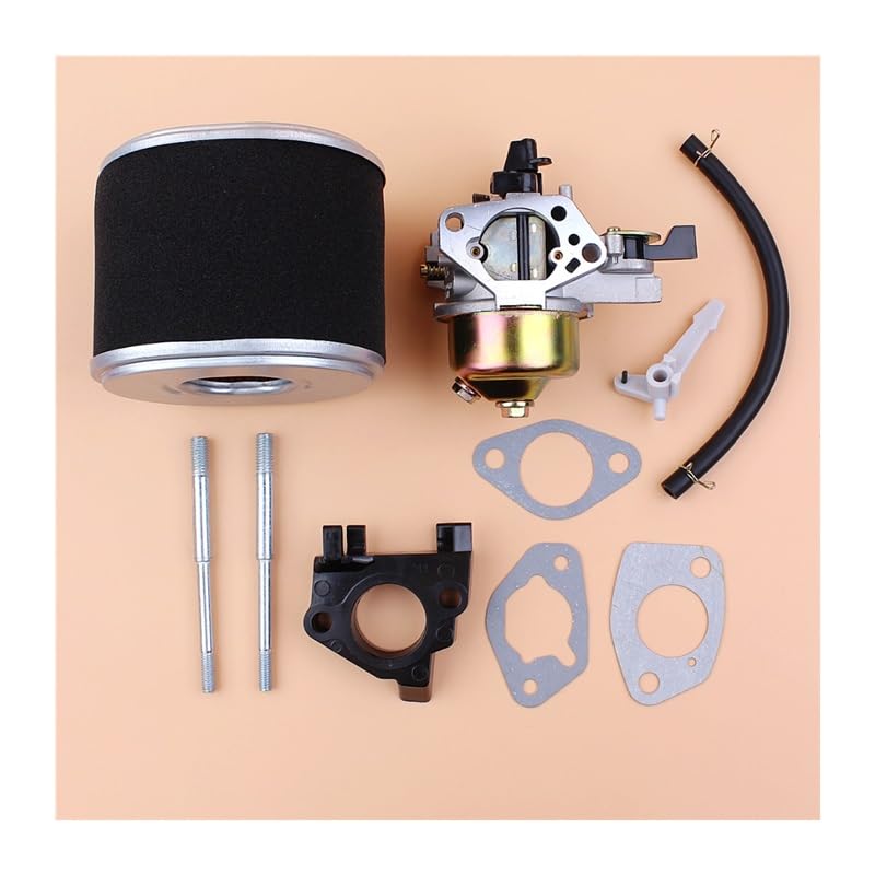 Junta de Filtro de Aire de Perno Aislante de carburador Ajustable GX390 GX 390 188F 13HP Motor de Gasolina