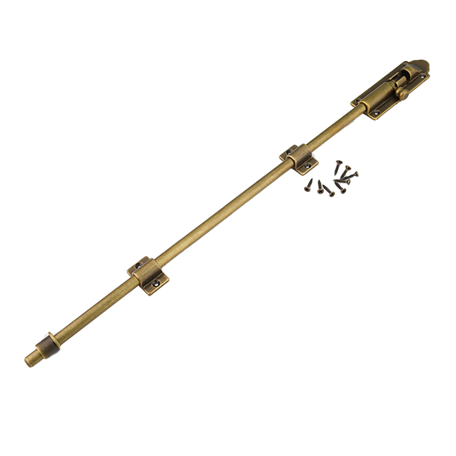 Cgjsefh One Color Door Latch, Bolt Lock Sliding Latch 4 Inches Slide Thickened For Door(40Cm)
