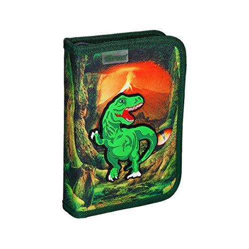 Preisvergleich Produktbild SPIRIT TTS Schüler-Etui für Schreibwaren Federtasche Stifte-Tasche BleistifthalterStifthalter Federmappe Für Mädchen Teenager Jungen Mäppchen Große Kapazitätfür Schüler Student 3D "T-Rex", 1 Zipp
