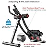 KESHWELL-Ab-Machine-Core-Abs-Workout-Equipment-for-Home-Gym-Waist-Trainer-for-Women-MenHeight-Adjustable-Strength-Training-Abdominal-Cruncher-Foldable-Core-Abs-Exercise-Trainer KESHWELL Ab Workout Equipment,Ab Machine Whole Body Workout for Home Gym,Foldable Abdominal Exercise Fitness Equipment for Women&Men,Adjustable Body Shaping Waist Trainer with Resistance Bands