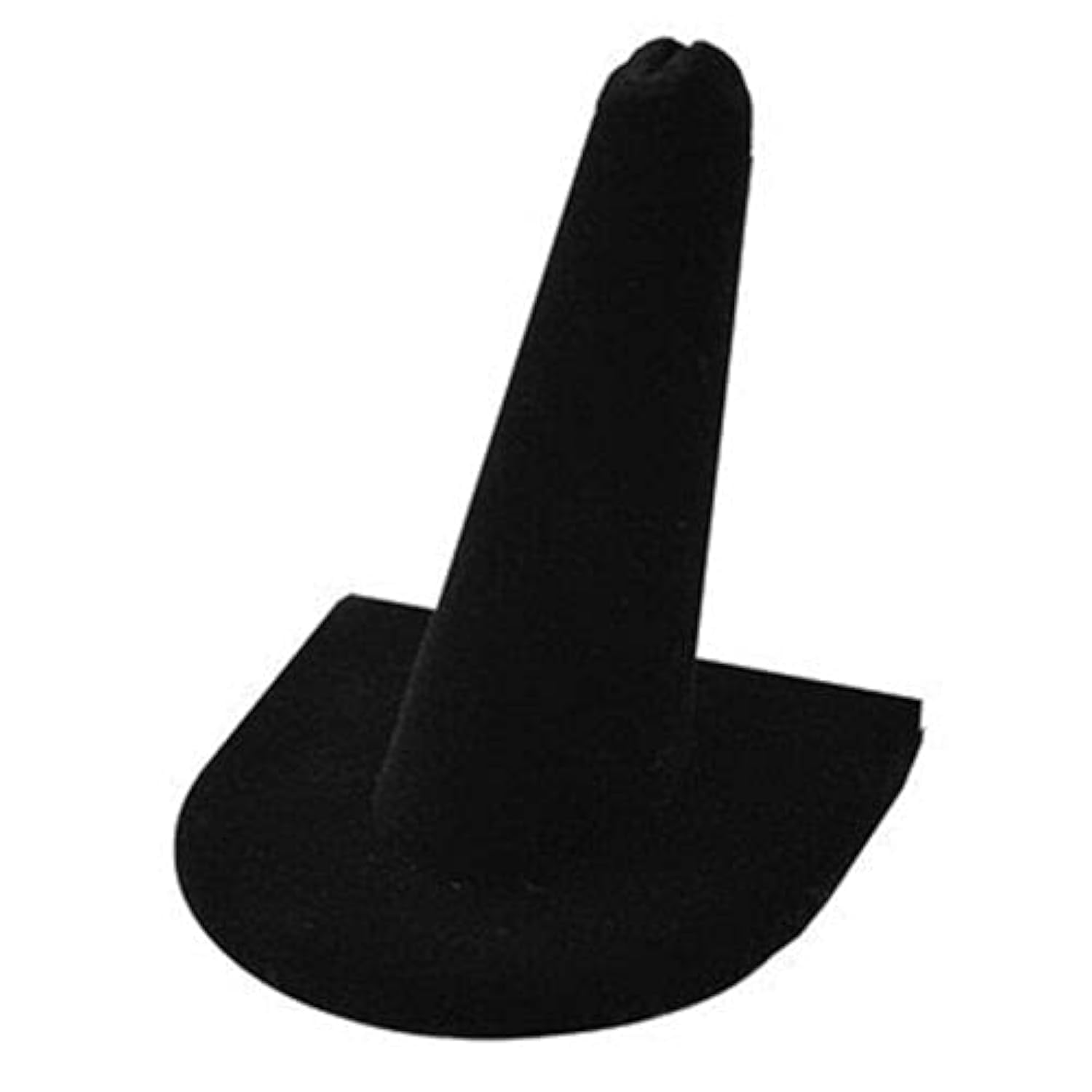 Grab Sale Black Velvet Jewelry Holder Finger Ring Display Stand 2