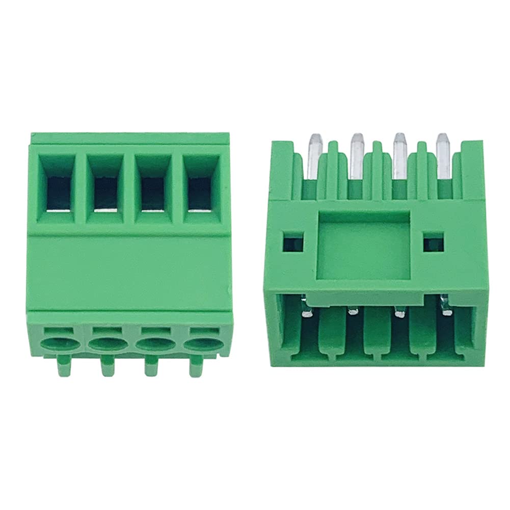Jienk 5Set 4-Pin 125V 4A 2.54mm 0.1