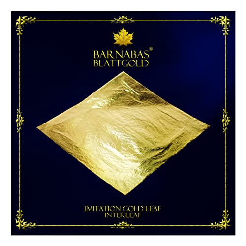 Barnabas Blattgold Gold Leaf Imitation Foil Sheets