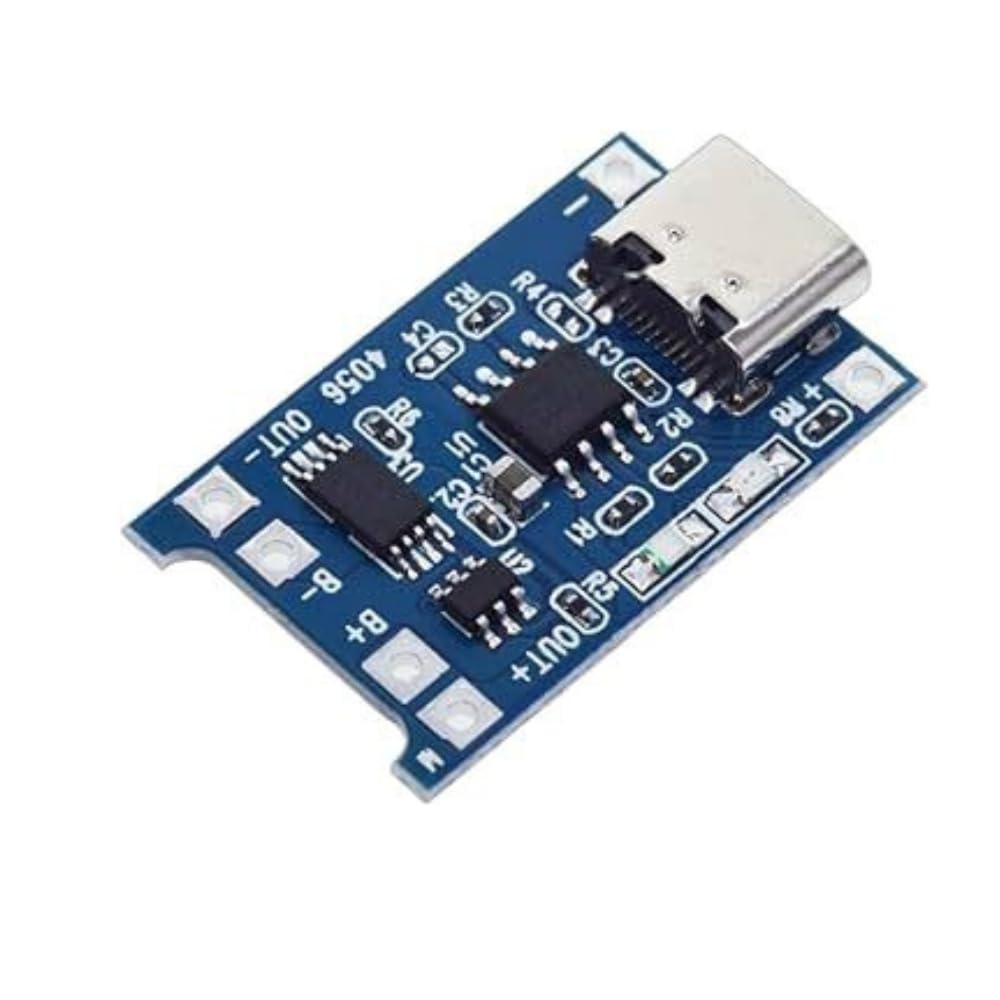 TP4056 1A Lithium-Ion & Lithium Polymer Battery Charging Module with Protection | Micro USB 5V Input | 3.7V Single-Cell Charger Board for DIY Electronics, IoT & Embedded Projects-image-46