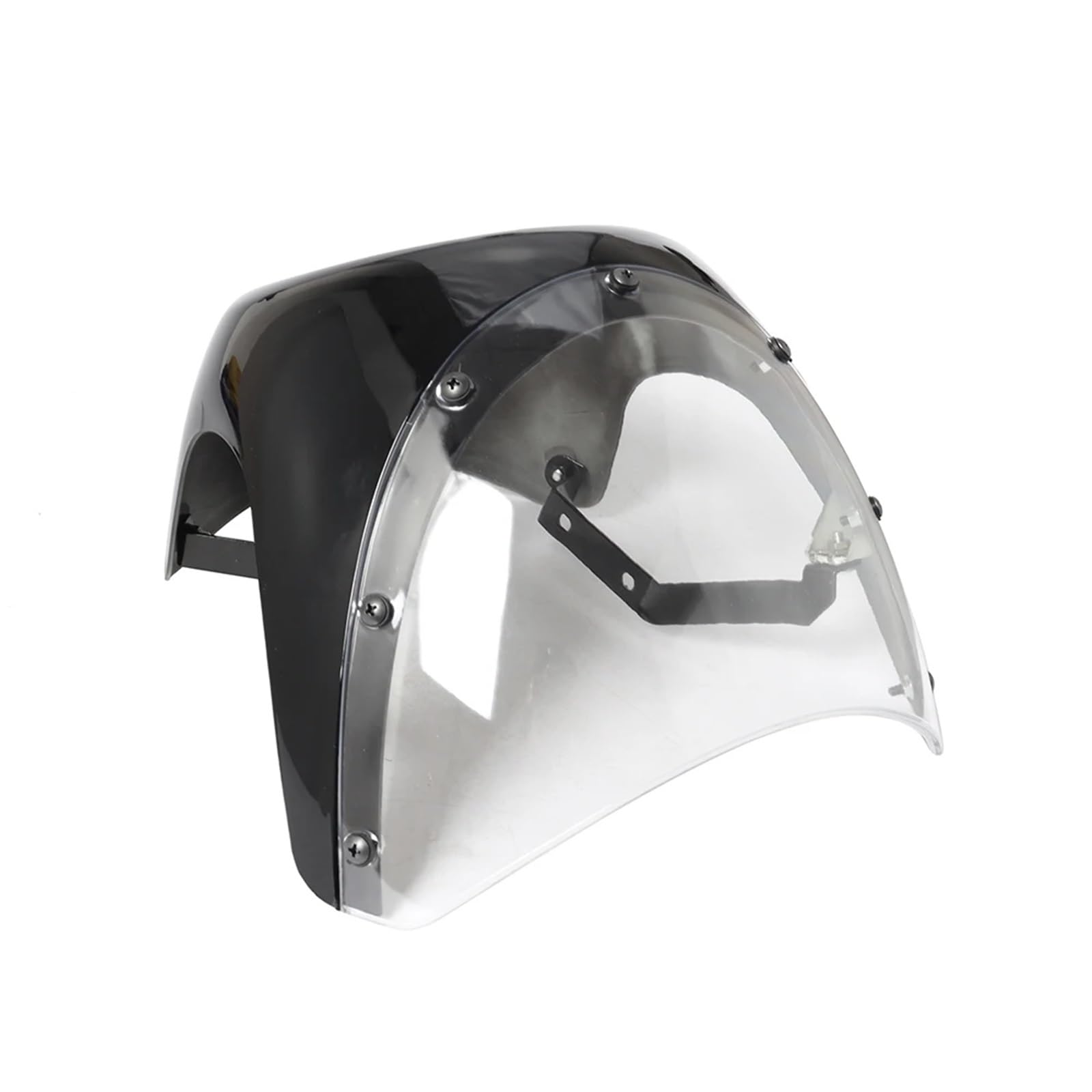 Pasuje do motocykla Sportster, pasuje do motocykla, uniwersalny pasuje do Cafe Racer, 7-calowe zestawy owiewek na kierownicę i reflektory Osłona Reflektora Motocyklowego Osłona Lampy(5)