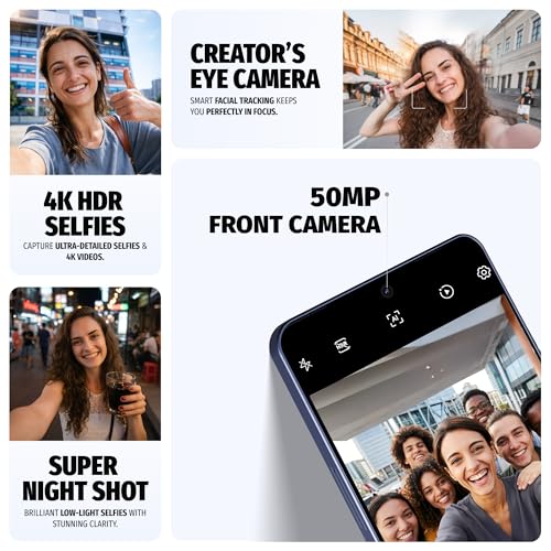 Image of Wobble One 5G (8GB+128GB) | 50MP Epic Front Camera | Dual 4K HDR | Dolby Vision AMOLED | Zero Bloatware Android 15 | Sony LYTIA 600 OIS | Dimensity 7400 | Nova Blue