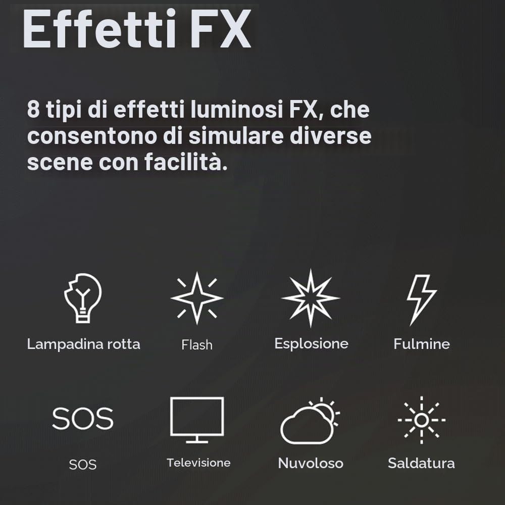 Godox LDP8D LED Video Light Photography Light Panel 10W LED Fill Light 5600K Luminosità regolabile con Cold Shoe Adapter per Vlog Live Streaming