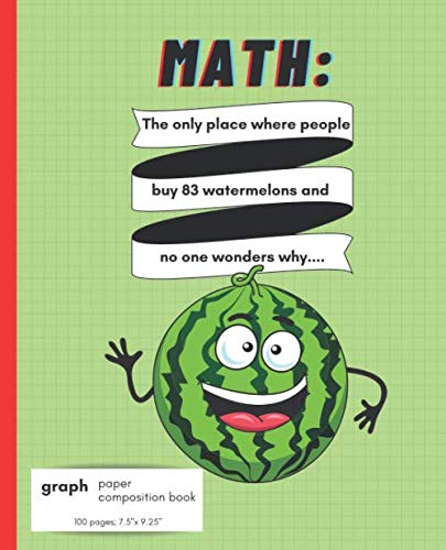 Graph Paper Composition Book: Humorous school journal for teens with funny meme cover. Go back to school in style with this perfect 5x5 grid paper notebook for math, science, gaming, and designing.