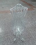  Crysdaralovebi Cintre à vêtements pour animaux de compagnie, buste de poupée, mannequin, base en métal vintage, produit en gros (blanc)