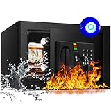 Best Fire Safe Safes - AltiKeep 0.5 Cub Money Safe Box for Home Review 