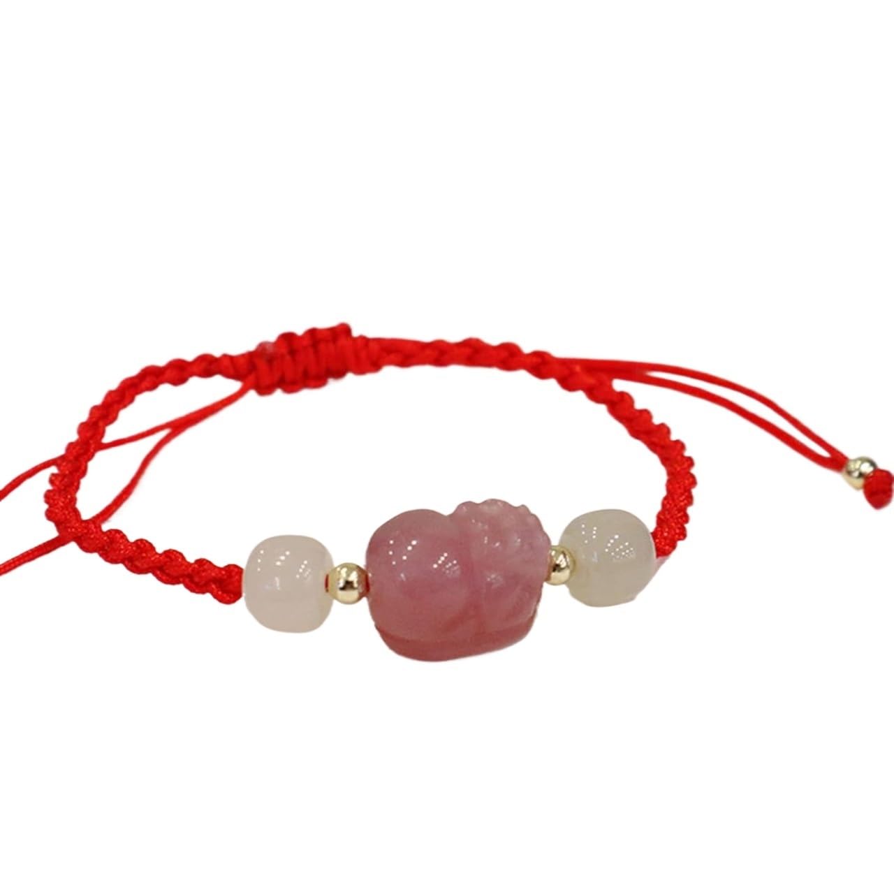 NZPOST Crystal Bracelet,Agate bracelet, Pixiu Dragon Bracelet Natural Agate Crystal Bracelet Lucky Handma