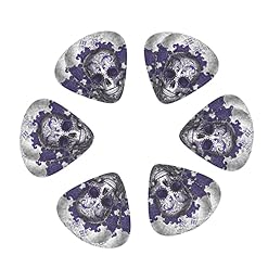 Pack de 12 médiators pour guitare Sugar Skull pour guitare électrique Guitare acoustique Diverses guitares - Les Beatles, Paul McCartney, John Lennon, RIngo Starr, George Harrison