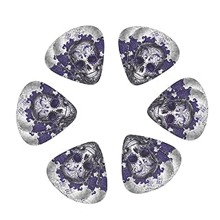 Pack de 12 médiators pour guitare Sugar Skull pour guitare électrique Guitare acoustique Diverses guitares - Les Beatles, Paul McCartney, John Lennon, RIngo Starr, George Harrison