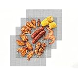Photo Gallery 36 * 42cm tappetino per griglia barbecue tappetini barbecue antiaderente riutilizzabile resistente al calore fogli per friggitrice ad aria, bbq, yogurtiere (4-42 * 36cm) Photo Gallery 36 * 42cm tappetino per griglia barbecue tappetini barbecue antiaderente riutilizzabile resistente al calore fogli per friggitrice ad aria, bbq, yogurtiere (4-42 * 36cm)