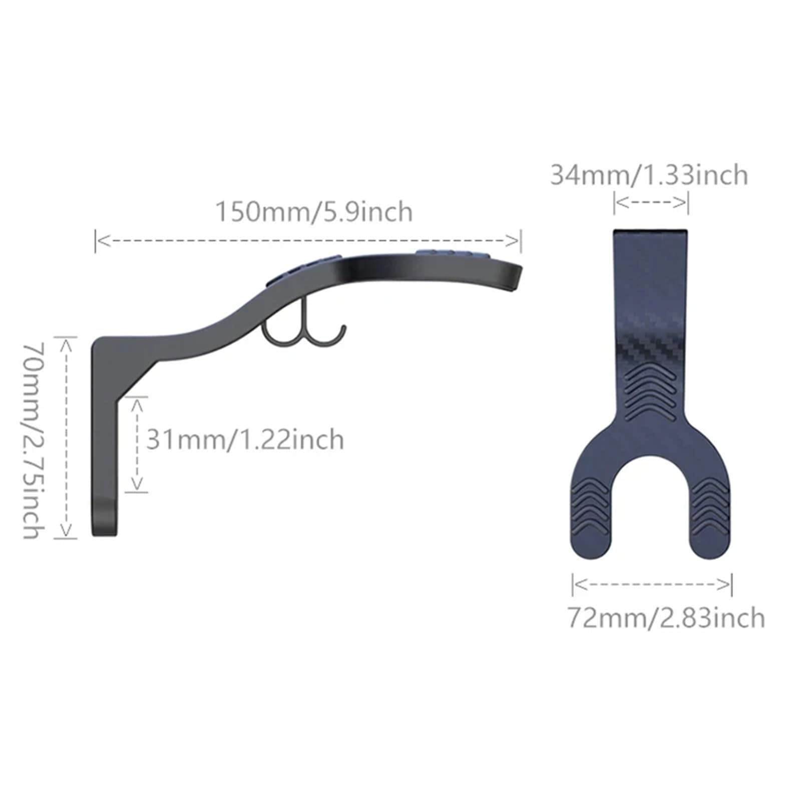 Spoiler dachowy Pasuje do Yamaha MT MT07 MT09 MT03 MT25 FZ 07 09 03 25 Akcesoria motocyklowe Haki na kask ścienne