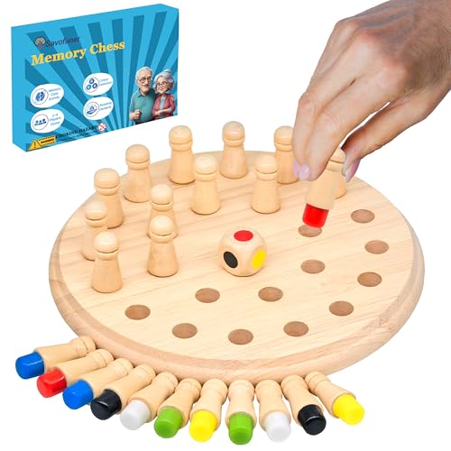 Easy Memory Games for Dementia Seniors Wooden Occupational Therapy Tools