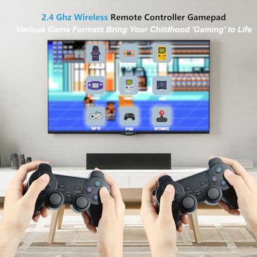 Hikonia M8 Retro Game Console With 20000 Games,Plug & Play Video Game Console 9 Emulators Classic Games,4K Hdmi Output thumb #3