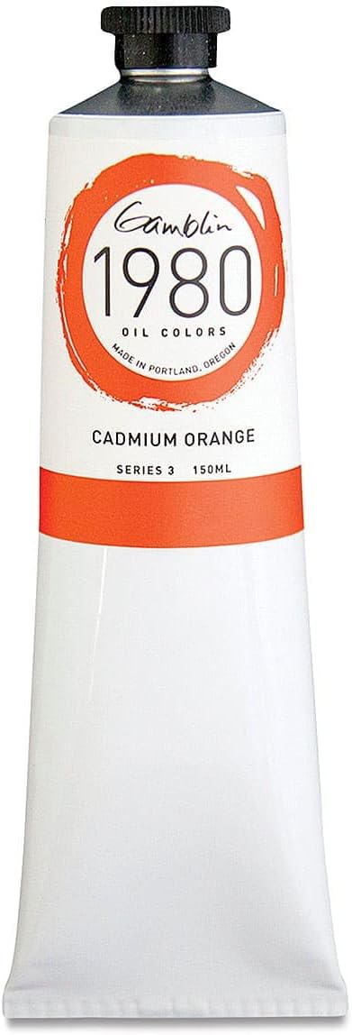 Gamblin 1980 Oil Cadmium Orange 150Ml