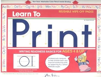 Paperback Learn to Print Book