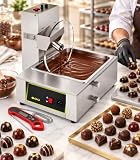 ZHIGUANYUN Machine Professionnelle à Fondre Le Chocolat 220V-8L...