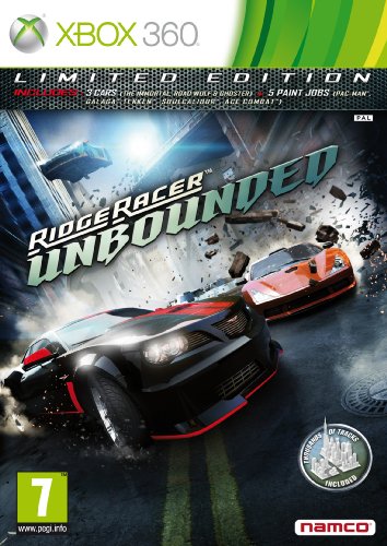 Ridge Racer Unbounded Limited Edition Game XBOX 360