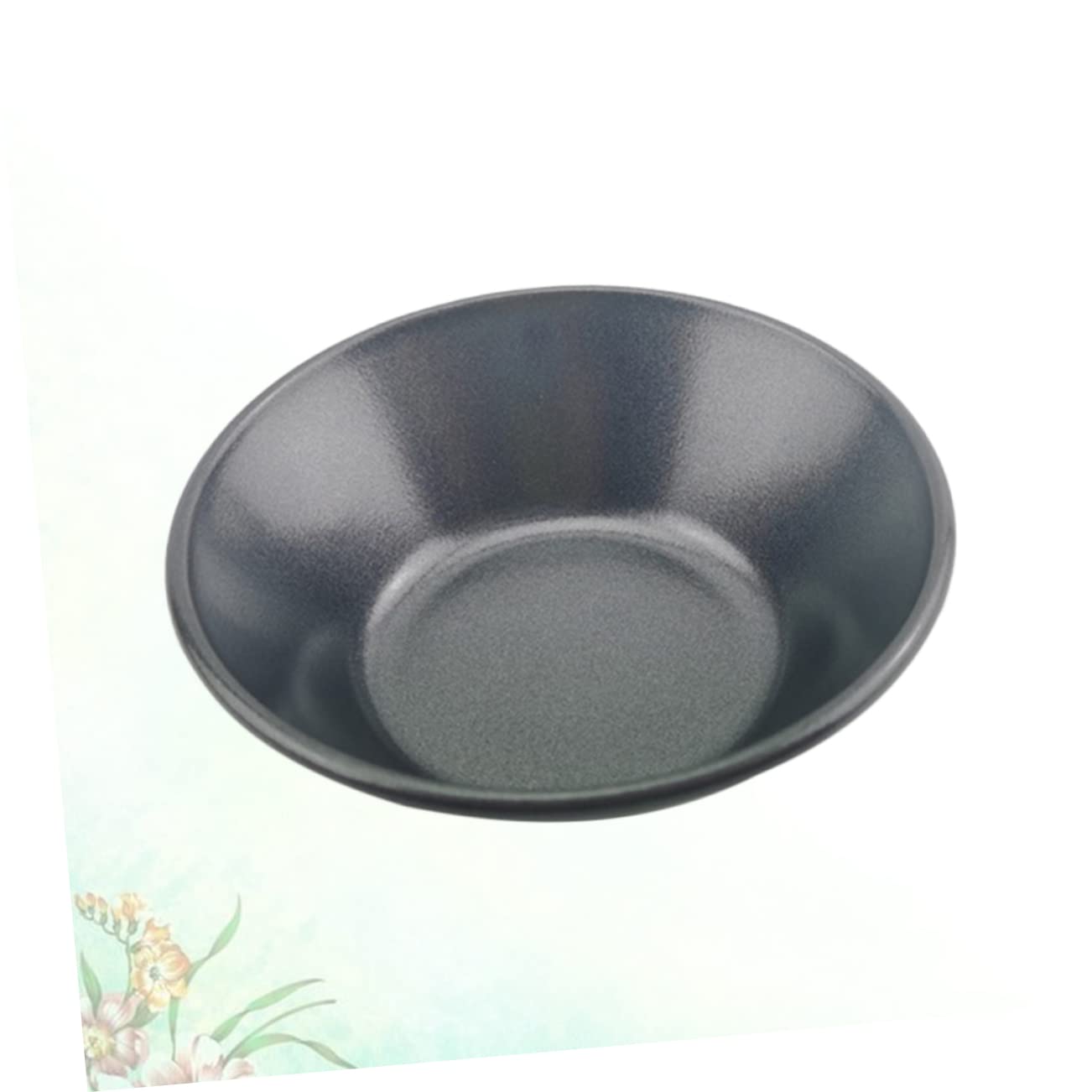 Amosfun 2 Pezzi 12 Pezzi Stampo Per Crostate All'uovo Stampo Per Torte Tortiera Antiaderente Per Crostate All'uovo Teglie Per Crostate Di Fiori Piccoli Per Crostate Black