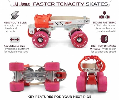 Image of Jonex Faster Tenacity Roller Skates (Multicolor)