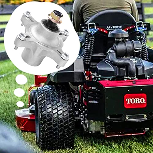 Cluparis Lawn Mover Spindle Assembly For Toro 117-7267 117-7268 117-0751 117-7439 121-0751 Stens 285-923 Raisman 80-12-033 Exmark 117-7268 117-7439 121-0751 With 4 Tapped Blot #TOP6