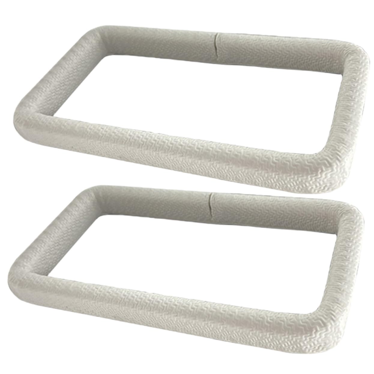 ORFOFE 6 Pcs Drain Nozzle Sleeve Pets Safety Downspout Cover Extension Downspout Safety Caps Leaf Blower Gutter Attachment Universal Edges Safety Caps Garden Downspout Caps Rubber White