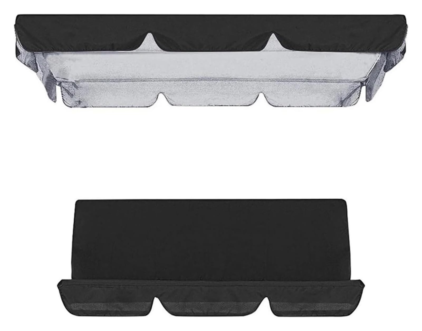 Funda para Asiento de Columpio de jardín, Columpio Asiento de jardín Cubierta Repuesto for Porche Multicolor