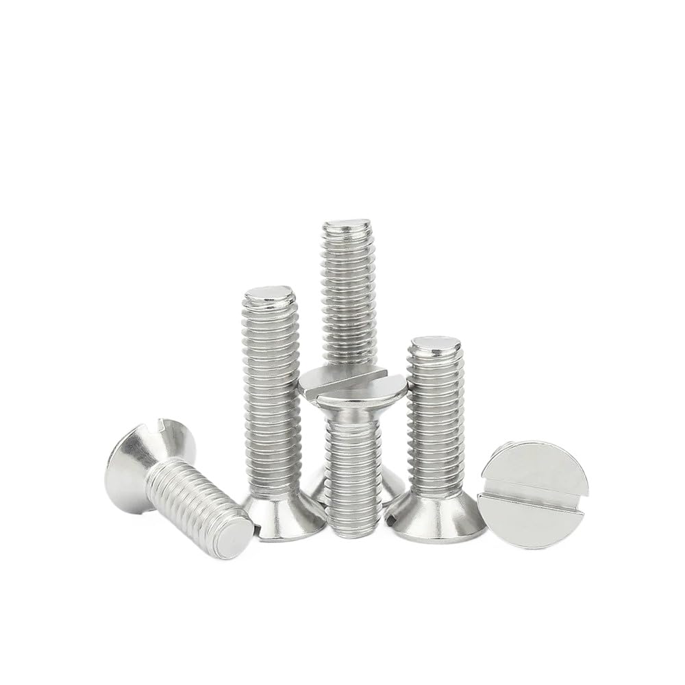 Titanium GR2 Standard Steel Screws M1.2 M1.6 M2 M2.5 M3 M4 M5 M6 (10,M1.6 x 6mm)