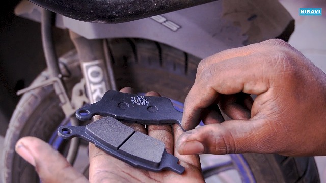 NIKAVI DP3 Front Brake Disc Pad Compatible for TVS Apache/Hero CBZ