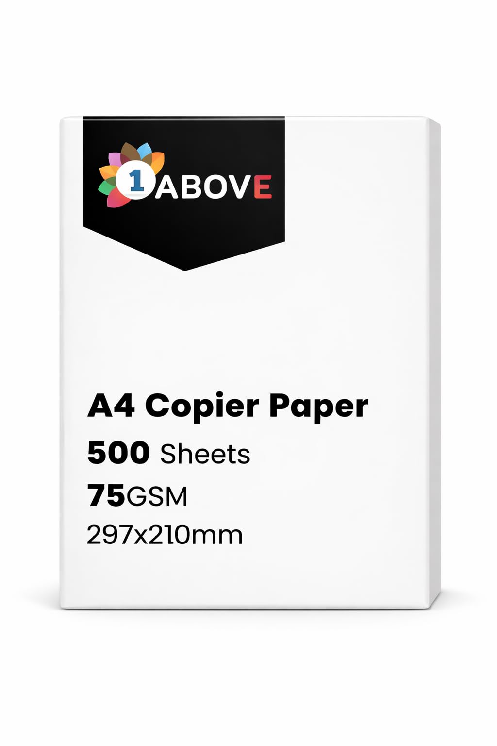 A4 Multipurpose Printer Paper 75gsm – 500 Sheets (1 Ream) White Copy Paper for Printer, Copier, Office, Home & Craft Use