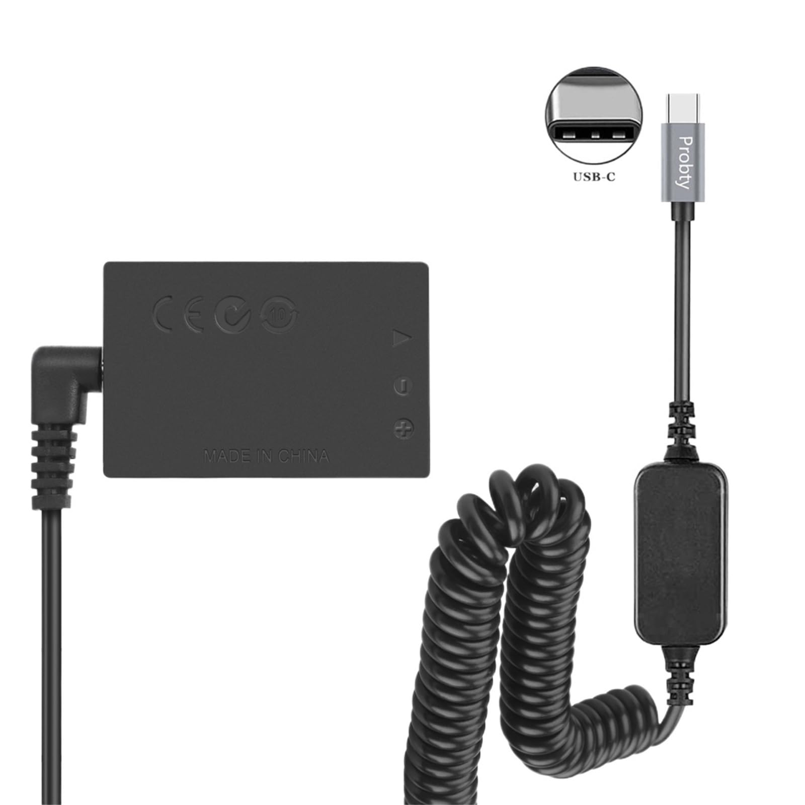 LP-E12 LPE12 ACK-E12 Cable USB Type-C Dummy DR-E12 Adaptador PD Cámaras EOS M2 M10 M50 M100 M200