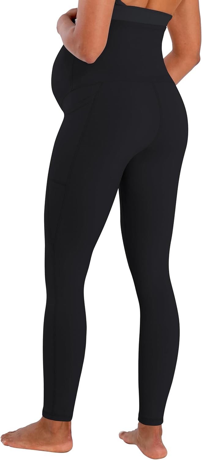 Sunzel Sunzfly Maternity Leggings for Women Over The Belly Buttery Soft Pregnancy Yoga Pants for Spring Summer Workout Lounge