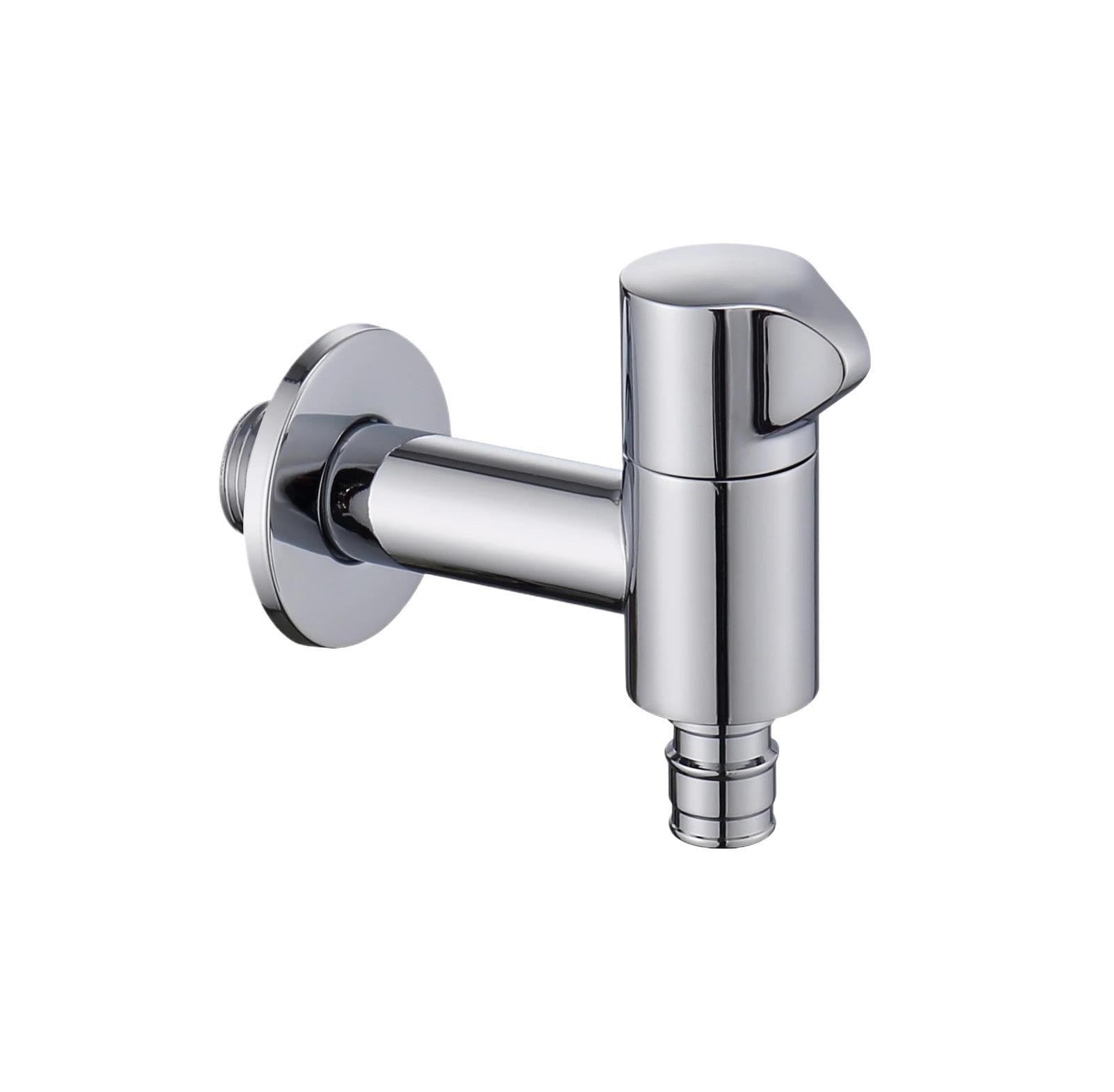 Chrom-Waschwasserhähne 1/2" Außengewinde Für Badezimmer und Küchen