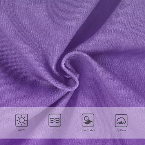 Joisal Violet Purple Gradient Ombre Toddler Underwear Floral 2t Cotton Panties for Girl Print Kids Briefs Undies3