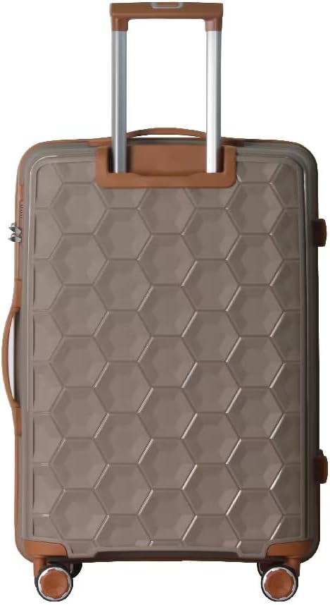 Softa 3-Piece Luggage Set Travel Lightweight Suitcases with Rolling Wheels, TSA lock & Moulded Corner, Carry on Luggages for Business, Trip, (20"/24"/28")