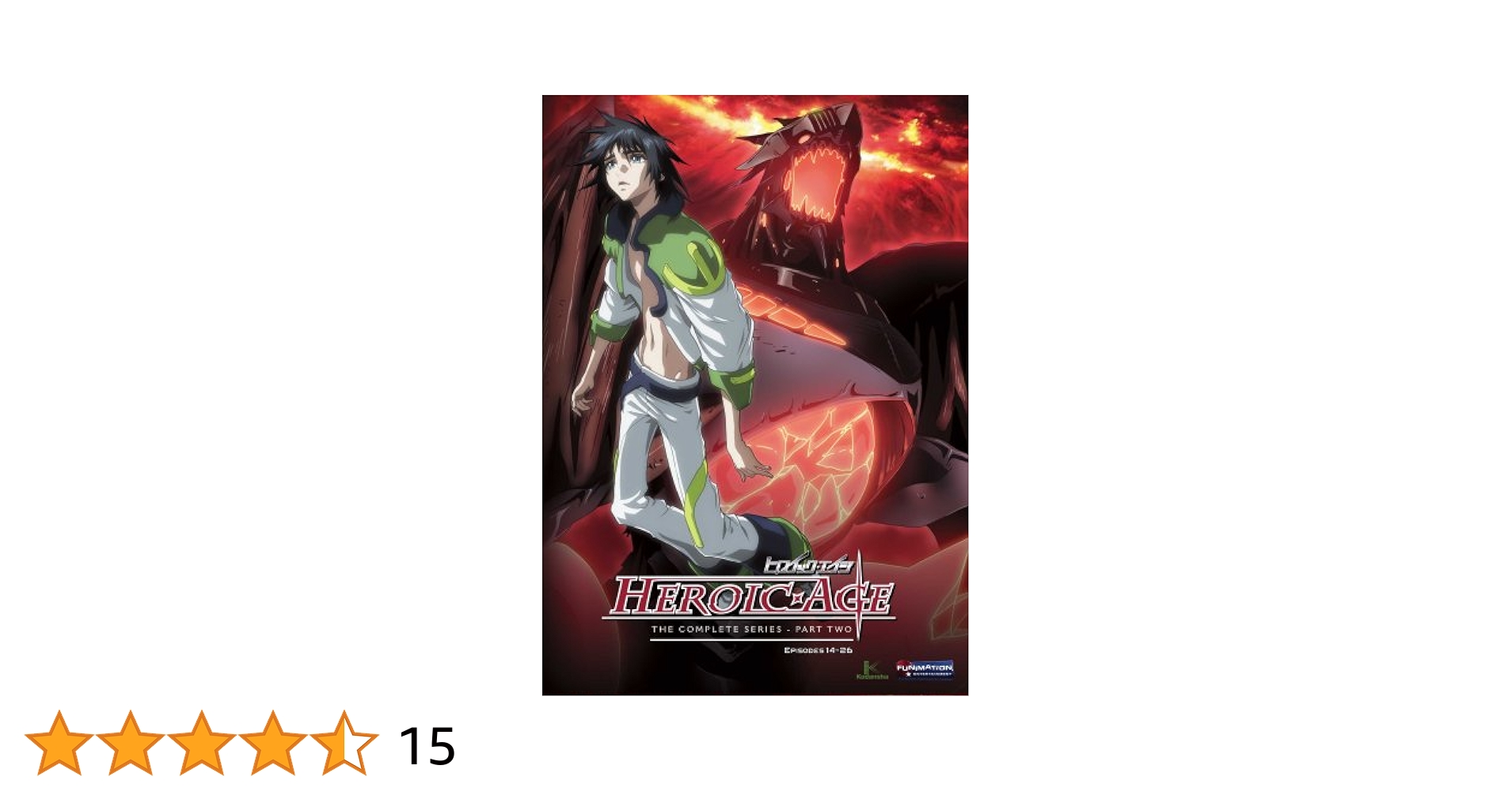 Amazon.co.jp: Heroic Age: Complete Series Part Two [DVD
