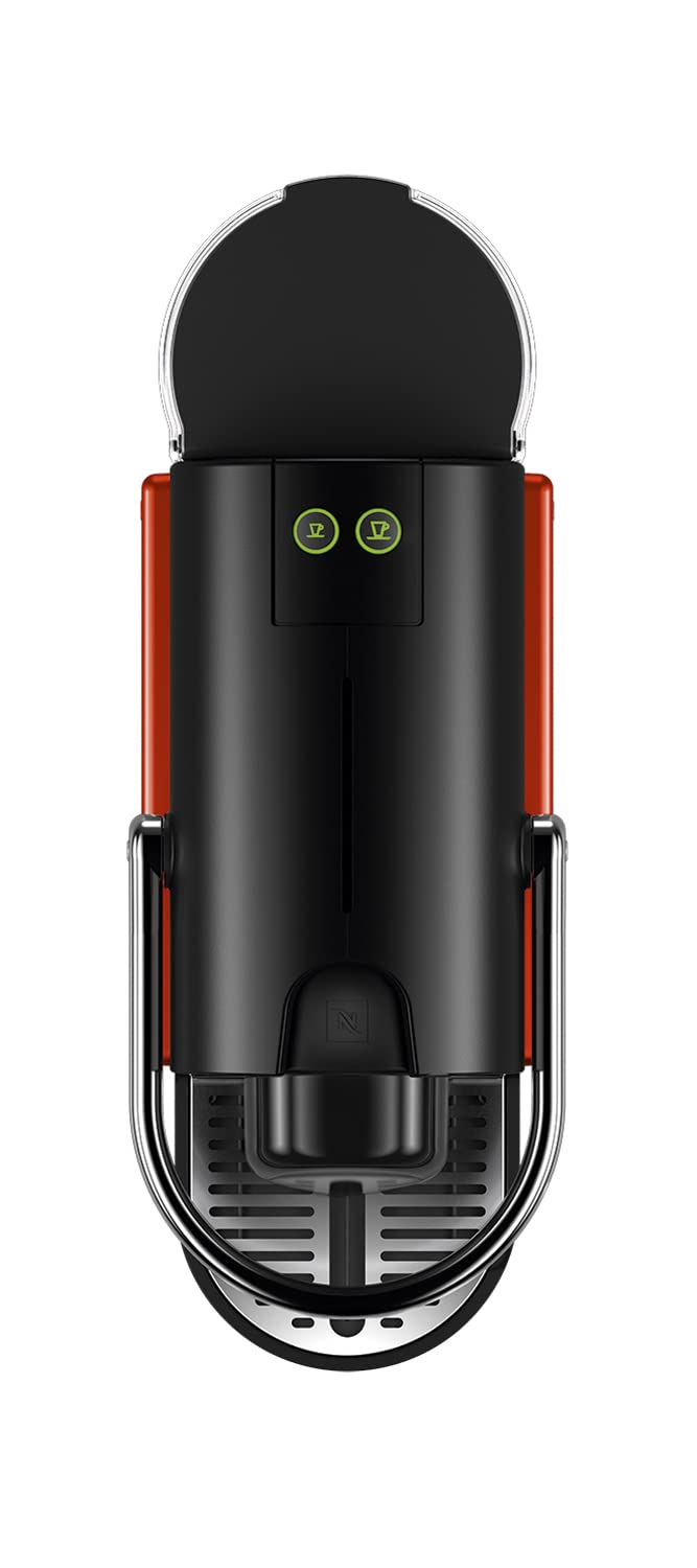 Nespresso Pixie XN3045, Macchina da caffè di Krups, Sistema Capsule Nespresso, Serbatoio acqua 0.7L, Electric Red