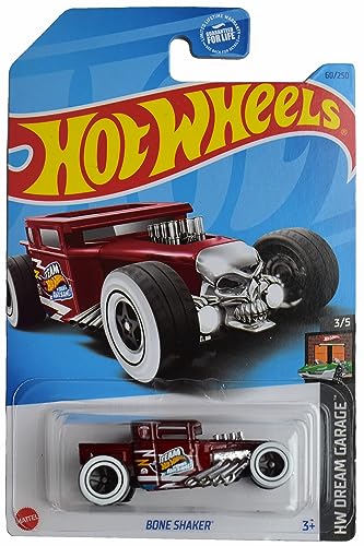 Hot Wheels Bone Shaker 1:64 Escala Rojo miniatura 1
