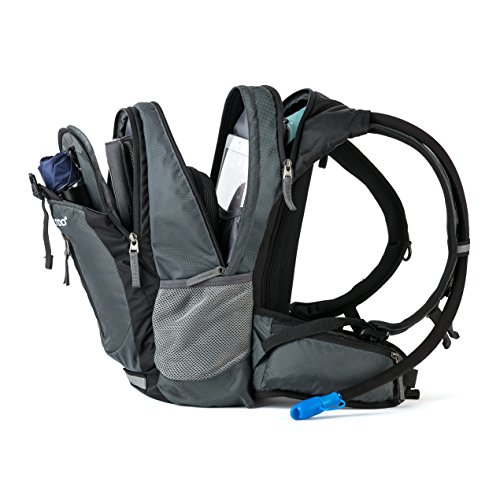 Gelindo Insulated Hydration Backpack Pack with 2.5L BPA Free Bladder - Keeps Liquid Cool Up to 4 Hours, Water Backpack for Hiking Camping Cycling Running, 18L - Thumbnail 5