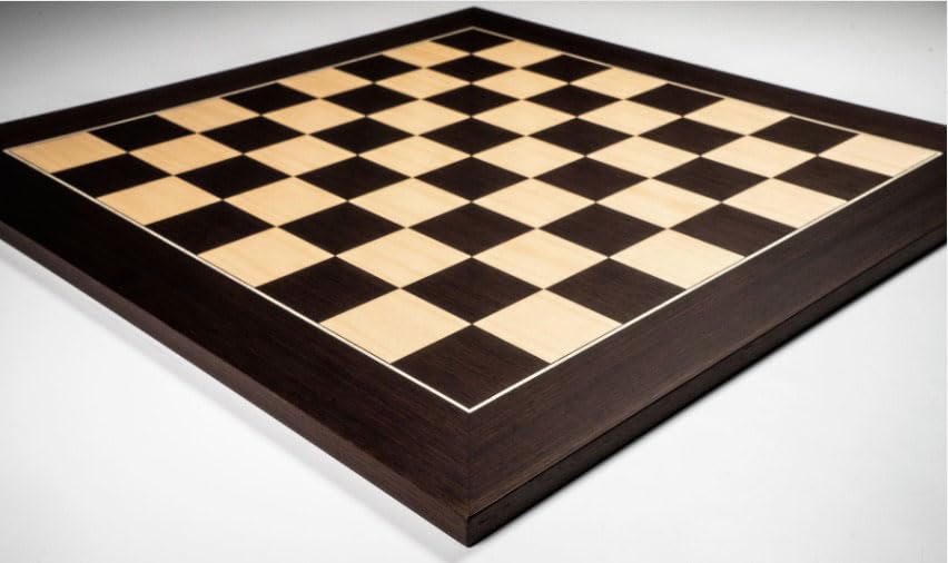 Tablero de ajedrez Wengé 50 cm. Casillas 50 mm