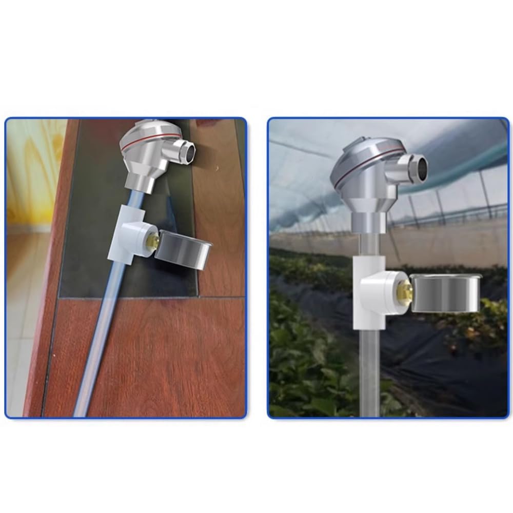 Sensor de Tensiómetro de Vacío de Humedad del Suelo, Detección de Humedad del Suelo para Cultivo de Flores, Guía de Monitoreo de Riego de Tierras(30cm)