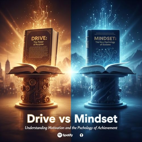 『Drive vs Mindset: Understanding Motivation and the Psychology of Achievement』のカバーアート