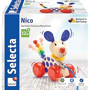 Selecta- Perro de retracción Nico, Color (62026)