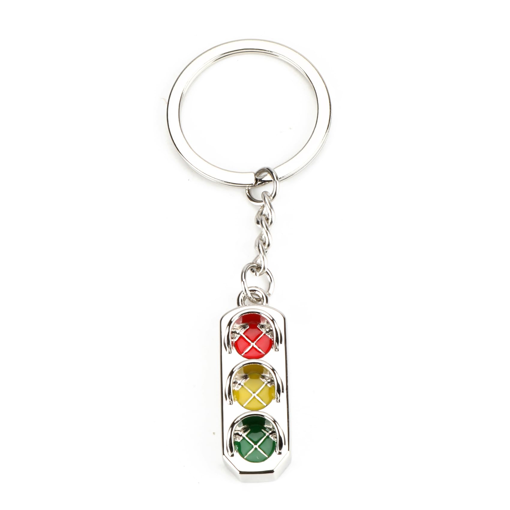 Tranbath Personalisierter Schlüsselanhänger Mit Rot-Grün-Licht-Dekor, Das Geschenk Für Frauen, Guter Freundinnen Und Mamas, Ideal Für Geburtstage Und Besondere Anlässe, Kleines Geschenk Für Freundin