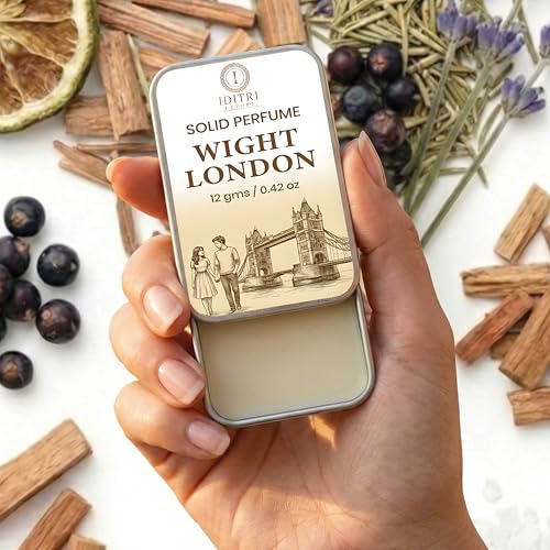 Image of Solid Perfume |wight london&Cool Epic Alcohol Free Wax Perfume Balm, Long Lasting | Pocket Tin 12g, Pack Of 2| Non Greasy Smooth Glide, Travel Friendly Unisex Gifts He Or Her
