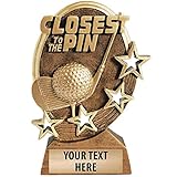 Crown Awards Closest to The Pin Golf Trophy